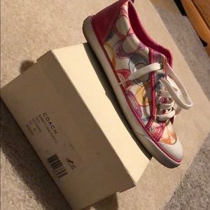 Coach tennis shoes
